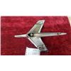 Image 4 : Vintage 55 Chev Belair Chrome Airplane Hood Ornament