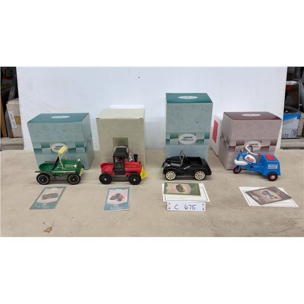 Hallmark Kiddie Car Classics Collection Including Tin Lizzie and Cannonball Express