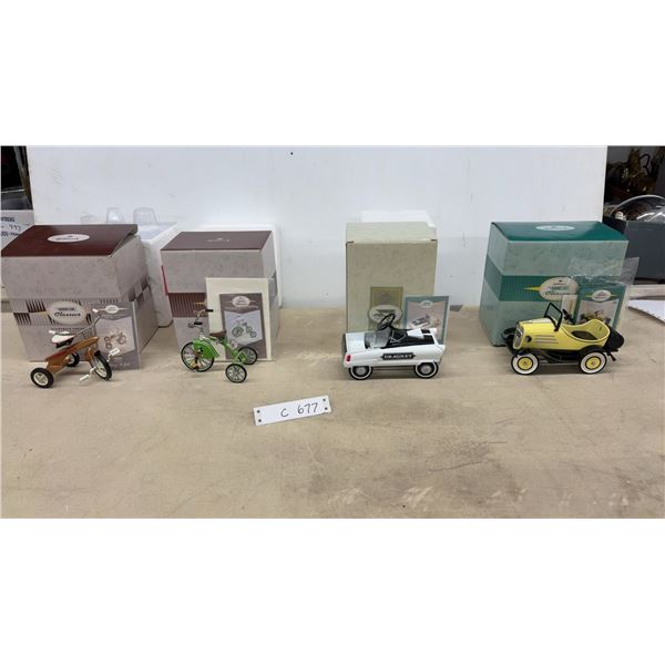 Hallmark Kiddie Car Classics Sidewalk Cruisers Collection Die-Cast Models and More