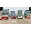 Image 1 : Hallmark Kiddie Car Classics Die-Cast Model Cars with Boxes and Certificates, Four