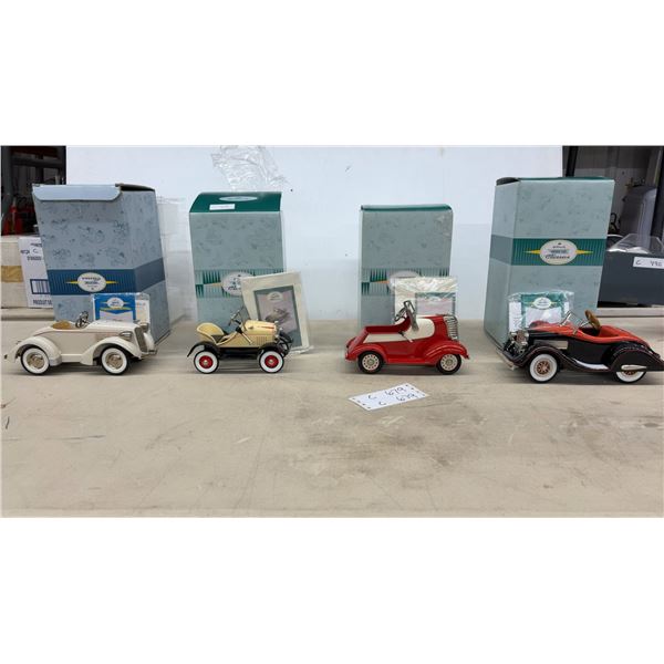 Hallmark Kiddie Car Classics Don Palmiter Custom Collection Die-Cast Model Cars, Set of Four