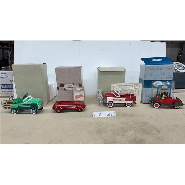 Hallmark Kiddie Car Classics Collection Including Ranch Wagon and Aero Flite and More