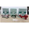 Image 1 : Hallmark Kiddie Car Classics Air King, Air Mail, and Red Baron Pedal Planes with Boxes