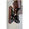 Image 2 : Singer Model 99K Electric Sewing Machine with Portable Wooden Case