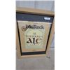 Image 2 : Big Rock Traditional Ale Framed Brewery Advertising Print 24 x 32"
