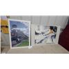 Image 1 : Calgary 1988 Olympic Winter Games Poster and Steam Locomotive Praire Dog Number 3 Print