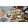 Image 2 : Crown Sheffield Stainless Steel Carving Set and Steak Knives with Horn Handles