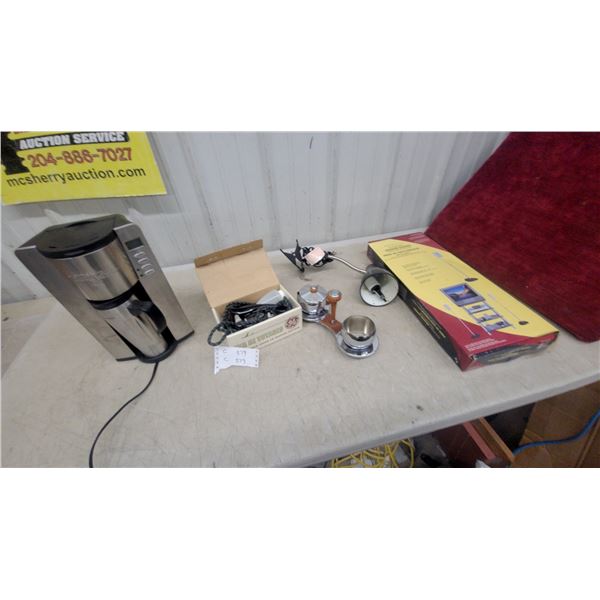 Starbucks Barista Solo Single-Serve Coffee Maker with Travel Mug Speaker Stand and More
