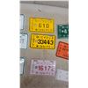 Image 4 : Vintage Steinbach and Winnipeg Manitoba Bicycle License Plates 1975-1987 Collection