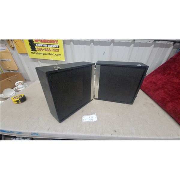 Aiwa SC-6 Portable External Speaker Box Pair for TP-1002/1003/1004 Tape Recorders