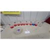 Image 1 : Molson Canadian Winnipeg Jets Glass Ashtray, Promotional Cups, Pin, and More
