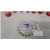 Image 2 : Molson Canadian Winnipeg Jets Glass Ashtray, Promotional Cups, Pin, and More