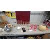 Image 1 : Hard Rock Cafe Pilsner Glasses, Pink Flamingo Stemware, Golf Ball Ice Bucket, and More Barware