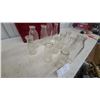 Image 2 : Collection of Vintage Clear Glass Milk Bottles, Various Sizes