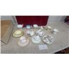 Image 1 : Collection of Vintage Fine China Teacups and Saucers with Floral and Gilt Accents and More