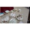 Image 4 : Collection of Vintage Fine China Teacups and Saucers with Floral and Gilt Accents and More