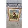Image 1 : Framed Print "A Little Help Please!" By a. Lenz, Golfer Clown at Hole 13 14 x 18"