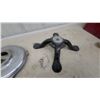Image 2 : Cast Iron Base, Chrome Components, for Ash Tray Stands