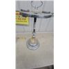 Image 3 : Vintage Art Deco Chrome and Onyx Smoker's Stand with Floral Engravings