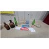 Image 1 : Old Pop Bottles Metal Heinz Sign Bottle Caps Ship in Bottle
