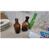Image 2 : Old Pop Bottles Metal Heinz Sign Bottle Caps Ship in Bottle