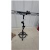 Image 2 : Two Vintage Cast Iron Decorative Ashtray Stands Art Deco