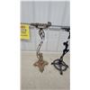 Image 3 : Two Vintage Cast Iron Decorative Ashtray Stands Art Deco