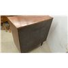 Image 6 : Mid-Century Modern Walnut Five-Drawer Highboy Dresser with Tapered Legs 34 x 17 x 37