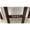 Image 4 : Chippendale Style Mahogany Table w/3 Leaves 38 x 20 x 30