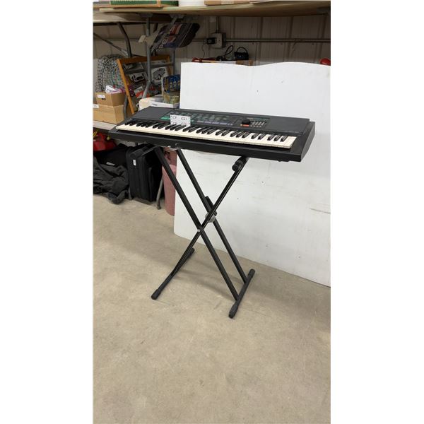 Yamaha PSR-150 Electronic Keyboard with Adjustable X-Style Stand