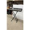 Image 1 : Yamaha PSR-150 Electronic Keyboard with Adjustable X-Style Stand
