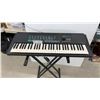 Image 2 : Yamaha PSR-150 Electronic Keyboard with Adjustable X-Style Stand