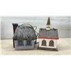 Image 4 : Two Ceramic Bird Houses with Original Boxes