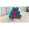 Image 1 : Three-Pair Dumbbell Set with Stand, 1 Pound, 3 Pound, and 5 Pound Weights