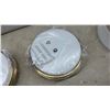 Image 5 : 13" Dimmable Double Ring LED Ceiling Light 3-CCT Switchable Gold Finish 2-Pack