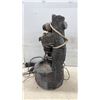 Image 2 : Rustic Wishing Well Style Electric Water Fountain with Barrel and Rope Accents, 23" High