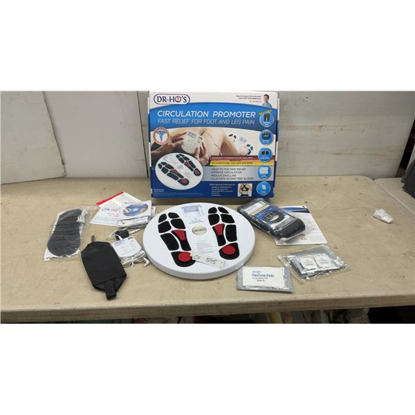 Dr-Ho's Circulation Promoter Foot Pain Therapy System with Electrode Pads and More