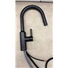 Image 3 : Danze Colby Single Handle Pull down Kitchen Faucet in Matte Black with Deck Plate