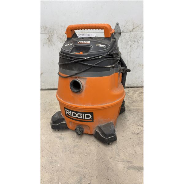 Ridgid 14-Gallon 6.0 Peak HP Wet/Dry Shop Vacuum with SNR Scroll Noise Reduction, Missing Hose