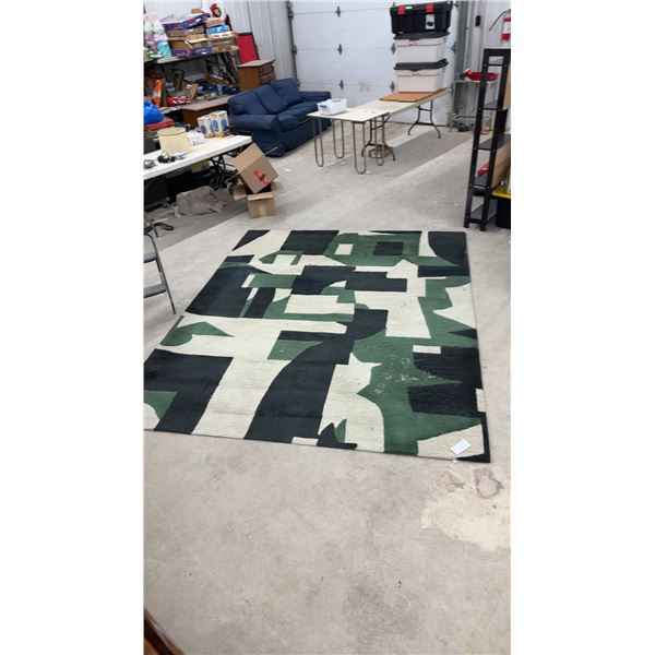 Sarah Richardson for Palliser Tommy Hand Tufted 100% Wool Area Rug, 96 x 120"