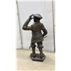 Image 3 : Vintage Bronze Golfer Statue, Copper Cat Sculpture, Brass Bell, and More