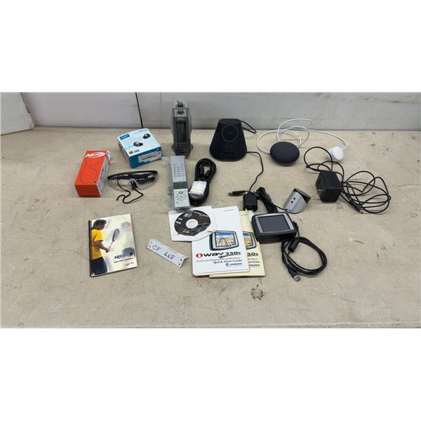 Lowrance iWay 250c GPS, Google Nest Mini, Wireless Charger, Sunglasses, and More