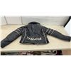 Image 3 : Vintage Yamaha Snowmobile Jacket, Black with White Piping, Size XL