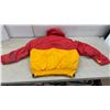 Image 4 : Mustang the Floater Personal Flotation Device Jacket in Red and Yellow, Sz L