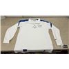 Image 1 : Winnipeg Blue Bombers Official Training Long-Sleeve Quarter-Zip Performance Shirt, with Tags, Sz XL