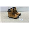 Image 1 : Workload Tan Leather Steel Toe Work Boots with Oil-Resistant Soles, Sz 7