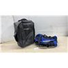Image 1 : Delaro Rolling Carry-On Bag and Labatt Blue Promotional Duffel Bag