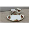 Image 2 : Royal Albert Old Country Roses Bone China Butter Dish, Teacups, Creamer, and More