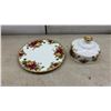 Image 5 : Royal Albert Old Country Roses Bone China Butter Dish, Teacups, Creamer, and More