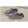Image 7 : Skechers Foamies Ultra Go Clogs with Multicolor Dog Print Pattern, Size 8